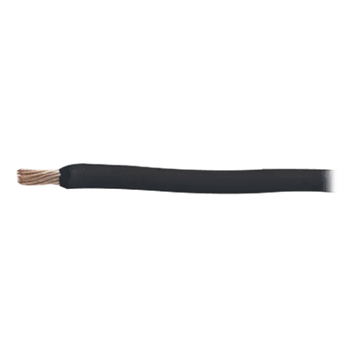 Cable eléctrico de cobre recubierto THW LS calibre 2 awg 19 hilos color  negro (100 metros)